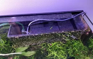 filtr slepený z 4mm plexiskla