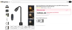 LED lampička za dvacku