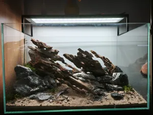 Kompletně poskládaný hardscape 