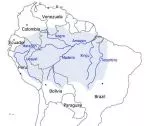 Území spadající do povodí Amazonky